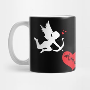 cupid is my bestie valentines day 2024 for lovers Mug